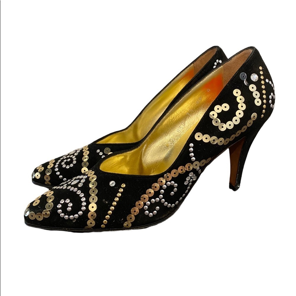 St. John Womens Size 7.5 AA Vintage Heels Pumps